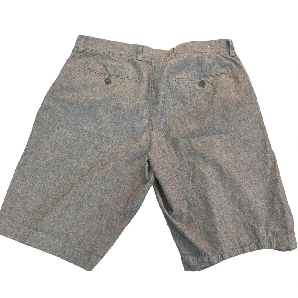 J.Crew Cotton Chambray Shorts Bundle Size 34 • Gray + Red Classic Fit‎